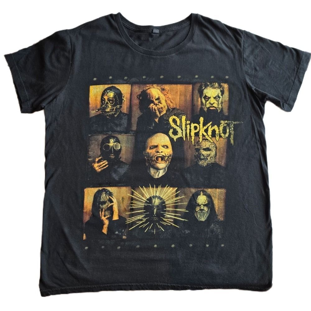 Slipknot Skeptic Shirt Original 2014 Gray Chapter Era Bay Island Tag Mens XL